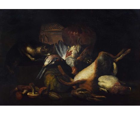 Unsigned, oil on canvas.76.5cm x 111.5cm (30in x 44in)Condition report: The painting is in good, restored condition. The pain