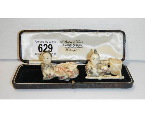 2 20th century netsuke