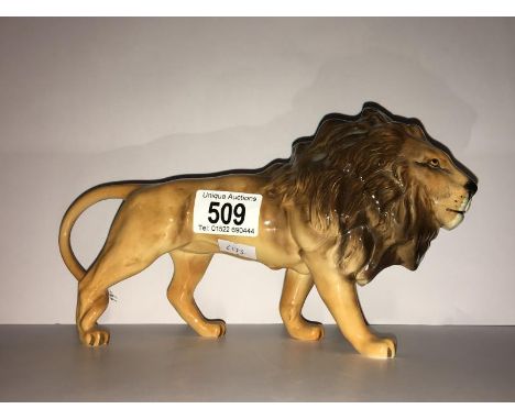 A Beswick lion