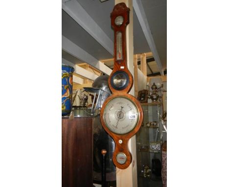 A Victorian banjo barometer, J Vassalli, Scarborough