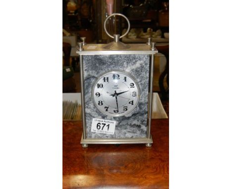 a Vega USSR mantel clock