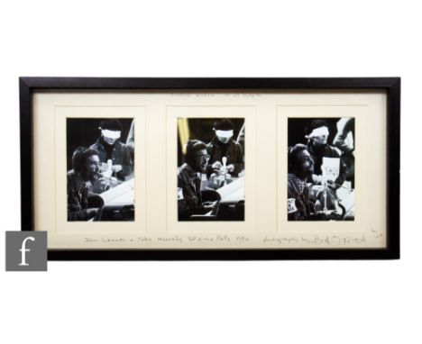 John Lennon - A limited edition Bill Zygmant photograph montage, titled 'Instant Karma 'We All Shine On', John Lennon &amp; Y