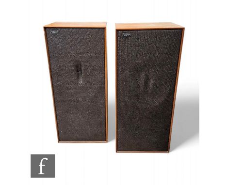 A pair of Celestion Ditton 25 loudspeakers, Impedance 4-8 ohms / 44 watts power handling, size of each speaker is 81cm x 36cm