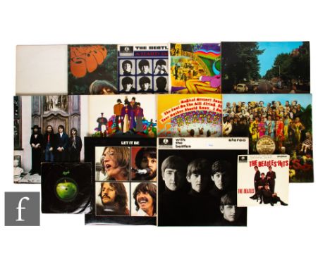 The Beatles - A collection of LPs to include, The Beatles: The White Album PCS 7068, Rubber Soul PCS 3075, A Hard Day's Night