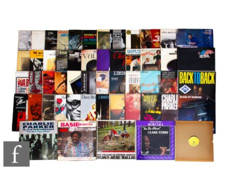 Jazz - A collection of LPs, artists include Ruby Braff, Ben Webster, Stan Kenton, Stan Getz, Steve Angrum, Ray Charles, Nelli