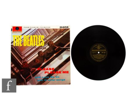 The Beatles - A Please Please Me LP, PMC 1202, Mono, second pressing, black and gold Parlophone labels, Northern songs publis