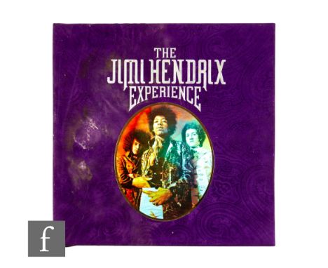 Jimi Hendrix - The Jimi Hendrix Experience eight LP vinyl box set, 2000 release, with booklet in a purple velvet box.