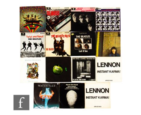 The Beatles and related - A collection of original pressing 7" and EPs, to include Magical Mystery Tour EP MMT-1, 6 x picture