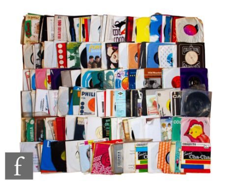 Mixed Artists/Genres - An assorted collection of 7" singles, artists to include Tammy Wynette, ELO, Barry White, Diana Ross, 
