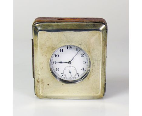 Taschenuhr (Birmingham, 1937)Sterlingsilber 925; Staubdeckel ebenfalls Sterlingsilber; Innendeckel sign.: Dennison; Meisterma