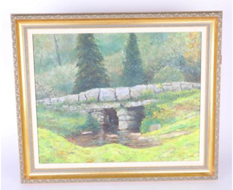 Collection of various 20th Century paintings by D.Grey also Sue Wills 2004 seascape in oval frame etc. (8).