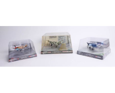 Collection of Corgi aviation models boxed, 1/72 scale (12)