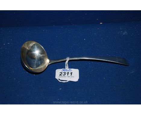 A Georgian Silver Ladle