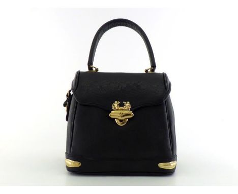A Piero Guidi Celeber handbag with goldtone hardware. Labelled inside "Celeber Piero Guidi". CONDITION: Good, some light wear