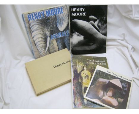 THE HENRY MOORE GIFT - A CATALOGUE OF THE WORK BY HENRY MOORE IN THE TATE GALLERY COLLECTION ,,,, L, Tate Gallery 1978, sigd 