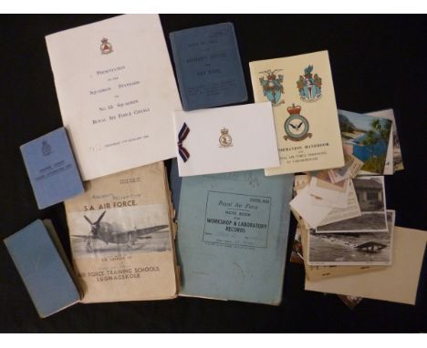One Box: Good quantity mid-20th Century RAF Ephemera and associated items relating to Ronald Frederick John Stock, Master Eng