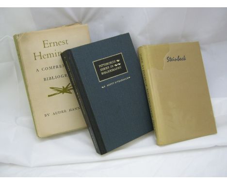 AUDRE HANNEMAN: ERNEST HEMINGWAY A COMPREHENSIVE BIBLIOGRAPHY, Princeton University Press 1967, 1st edn, orig cl, d/w + MATTH