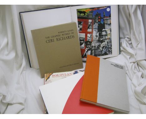 ELSWORTH KELLY A RETROSPECTIVE, ed Diane Waldman, L, Tate Gallery circa 1997, orig wraps, + ROBERTO SANESI: THE GRAPHIC WORKS