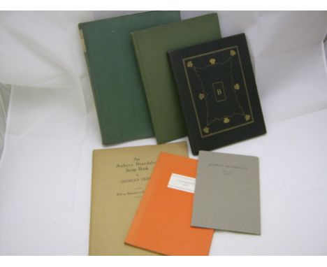 AUBREY BEARDSLEY: POEMS, ill Matthew Sturgis, Tragara Press (75) (50), printed for The Eighteen Nineties Society, numbered, o