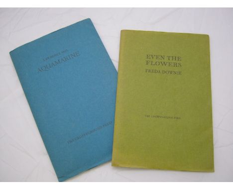 LAWRENCE SAIL: AQUAMARINE, ill Christopher Wormell, Sidcot The Gruffyground Press 1988, (130) numbered and sigd by author and