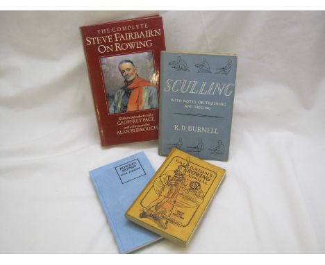 STEVE FAIRBAIRN: FAIRBAIRN'S ROWING ANNUAL 1927-28, L, Sporting Handbooks [1927], lacks ?advt leaf at front, orig pict bds + 