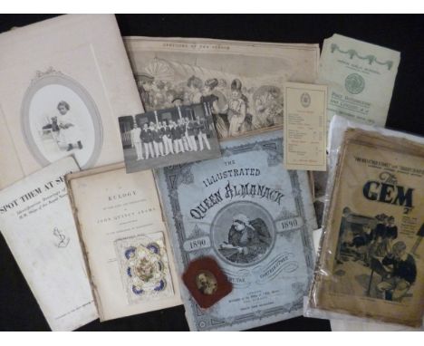 One Box: assorted ephemera including vintage travel etc