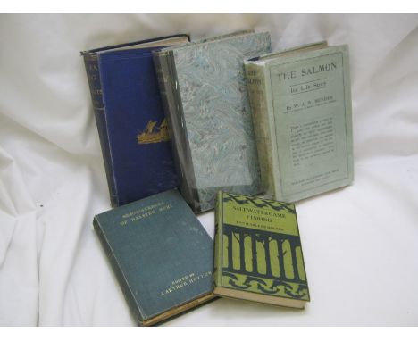 J ARTHUR HUTTON: REMINISCENCES OF HALSTEN NURI, 1907, orig cl gt teg + WESLEY GEORGE PIERCE: GOIN' FISHIN' - THE STORY OF THE