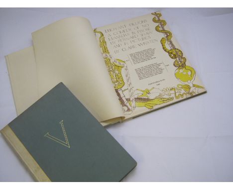 PUBLIUS VERGILIUS MARO: THE GEORGICS OF, trans R D Blackmore, ill Edward Carrick, L, George W Jones, 1931, (500) numbered 4to