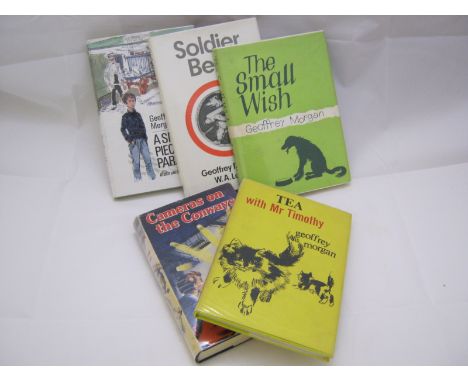 GEOFFREY MORGAN, 13 ttls: CAMERAS ON THE CONWAYS, 1954, 1st edn, orig cl, d/w; THE SMALL WISH, 1965, 1st edn, orig cl, d/w; T