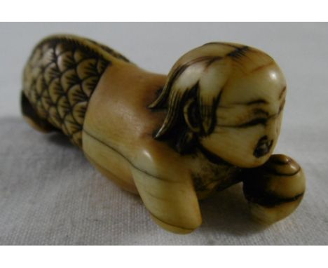 Ivory Netsuke (damaged) 2" 