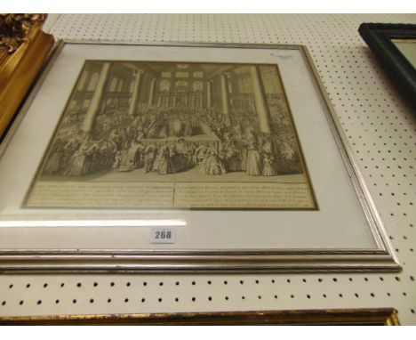 An etching by Claude Du Bose