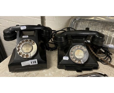 2 VINTAGE TELEPHONES