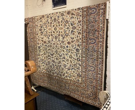 FINE CENTRAL PERSIAN KASHAN CARPET 360CMS X 260CMS