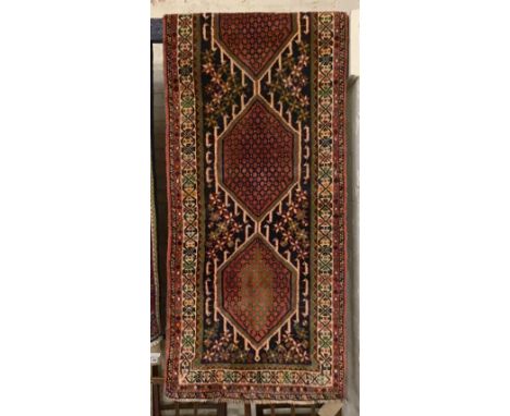 FINE NORTH WEST PERSIAN YALLEMEH RUNNER 278CMS X 80CMS