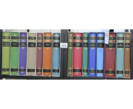 Sixteen Anthony Trollope Folio Society books including Lady Anna. P&amp;P Group 3 (£25+VAT for the first lot and £5+VAT for s