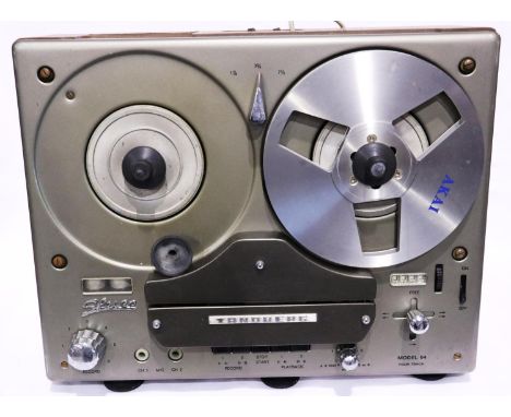 Tandberg tape recorder model 64 with manual. Not available for in-house P&amp;P 