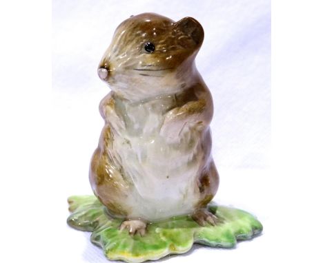 Beswick Beatrix Potter figurine, Jimmy Willie BP2A, H: 70 mm, no chips or cracks. P&amp;P Group 1 (£14+VAT for the first lot 