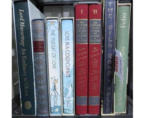 Eight Folio Society books including The Goodman of Paris. P&amp;P Group 3 (£25+VAT for the first lot and £5+VAT for subsequen