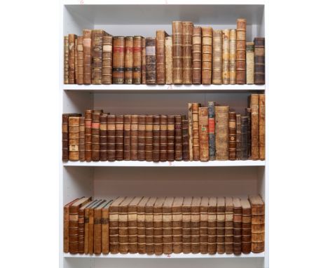 Rollins (Charles) R&ouml;mische Historie von erbauung der Stadt Rom, 15 vol., some titles in red and black and with vignettes