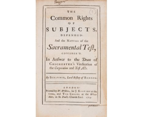 Theological Pamphlets.- Famous Tryal (The) of the late Reverend and Learned Mr. James Grame, Episcopal Minister of Dunfermlin
