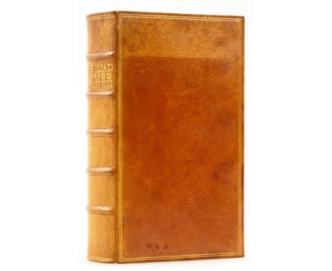 Nonesuch Press.- Homer. The Iliad, translated by Alexander Pope, one of 1450 copies, text in Greek and English, printed in re