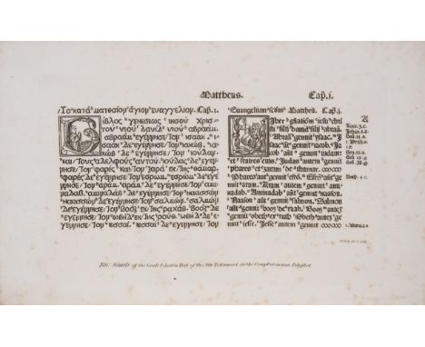 Dibdin (Rev. Thomas Frognall) An Introduction to the Knowledge of Rare and Valuable Editions of the Greek and Latin Classics,