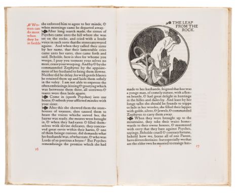 Vale Press.- Apuleius (Lucius) The Excellent Narration of the Marriage of Cupide and Psyches, 1897 § Browning (Robert) Dramat