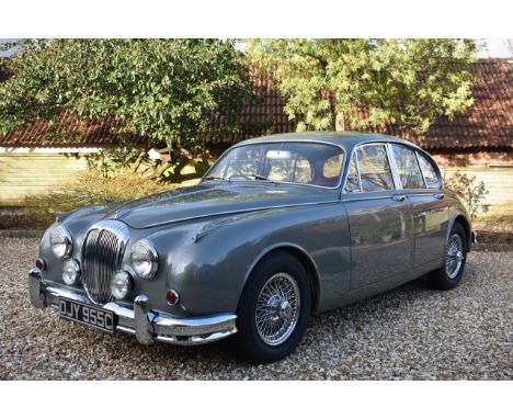 A 1965 Daimler V8 250Registration number DJY (not DYJ) 955CV5CGun metal with a maroon leather interiorBeautifully presentedRe