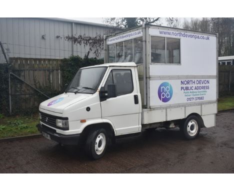 A 1993 Talbot Express 1400 4x4 Commentary UnitRegistration number K853 WFJChassis number 5DB290G9400374046 Engine number GJ14