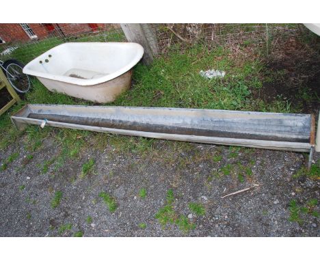 A 9' sheep trough.
