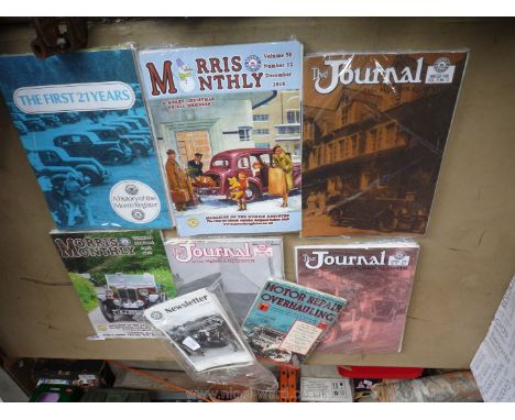 A good quantity of ''Morris Monthly'' magazines, ''Journals of the Morris Register'', ''Morris Register News Letters'' and ''