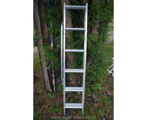 A loft ladder, fixings a/f.