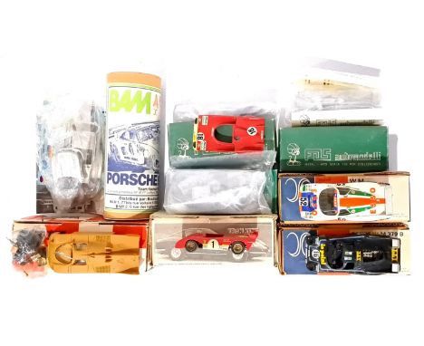 White Metal Sports Car Kit group, to include BAM Porsche 935 K3 "Team Kremer 1979", Starter Porsche CK5 "Kremer LE Mans 1982"