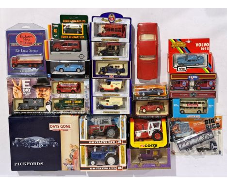 Corgi, Lone Star, Gama, Lledo and similar, a mostly boxed Bus, Car, Commercial, Tractor and similar group to include Lone Sta